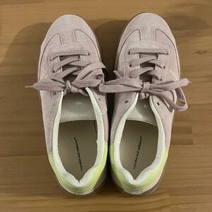 cupcakes & cashmere Blush and Lime Sneakers